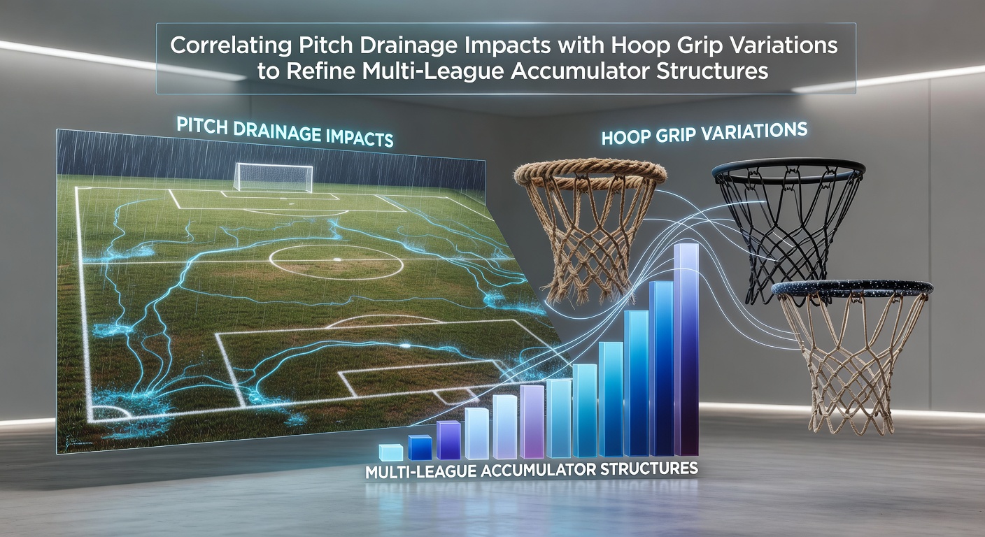 Soccer pitch drainage systems and basketball hoop grip textures side by side during multi-league analysis