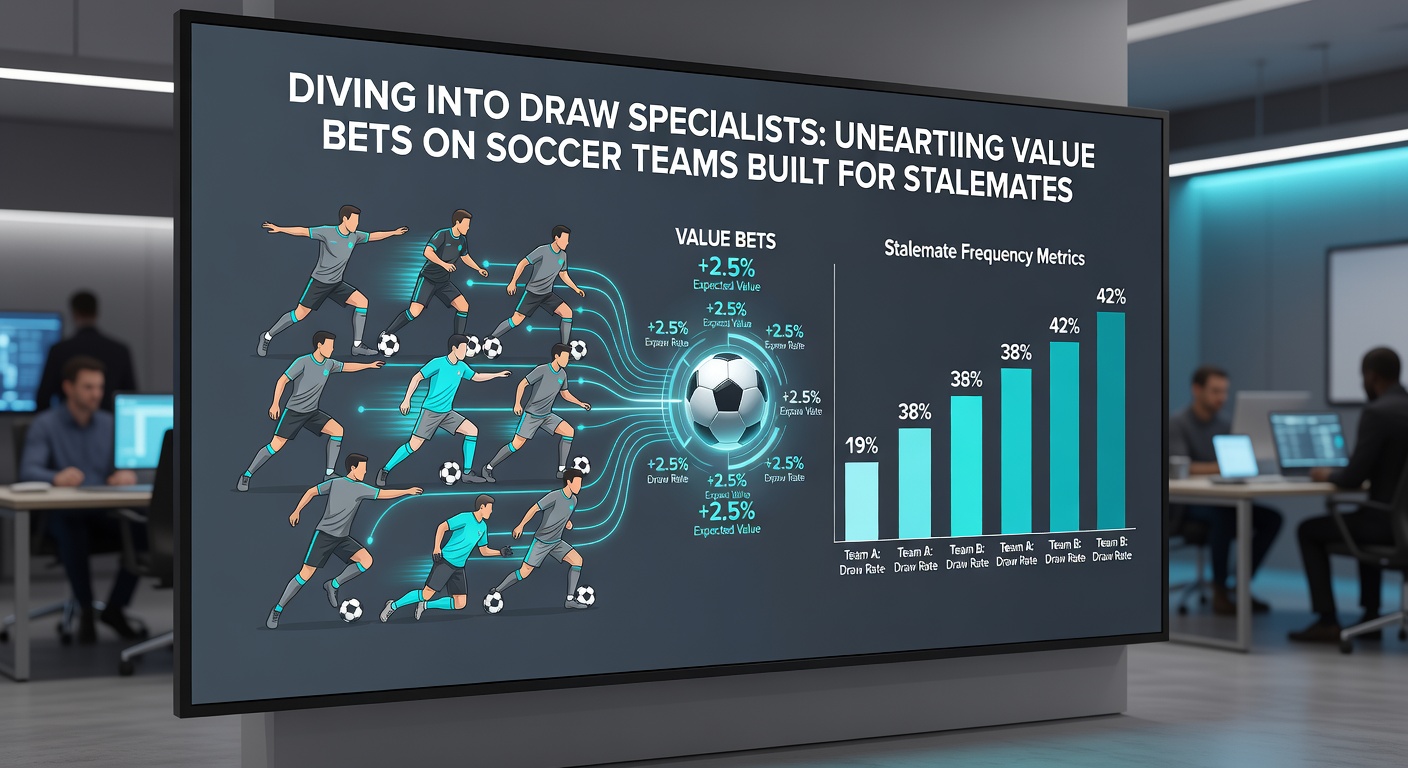 Soccer players locked in a tense stalemate on the pitch, highlighting defensive masterclasses that end in draws