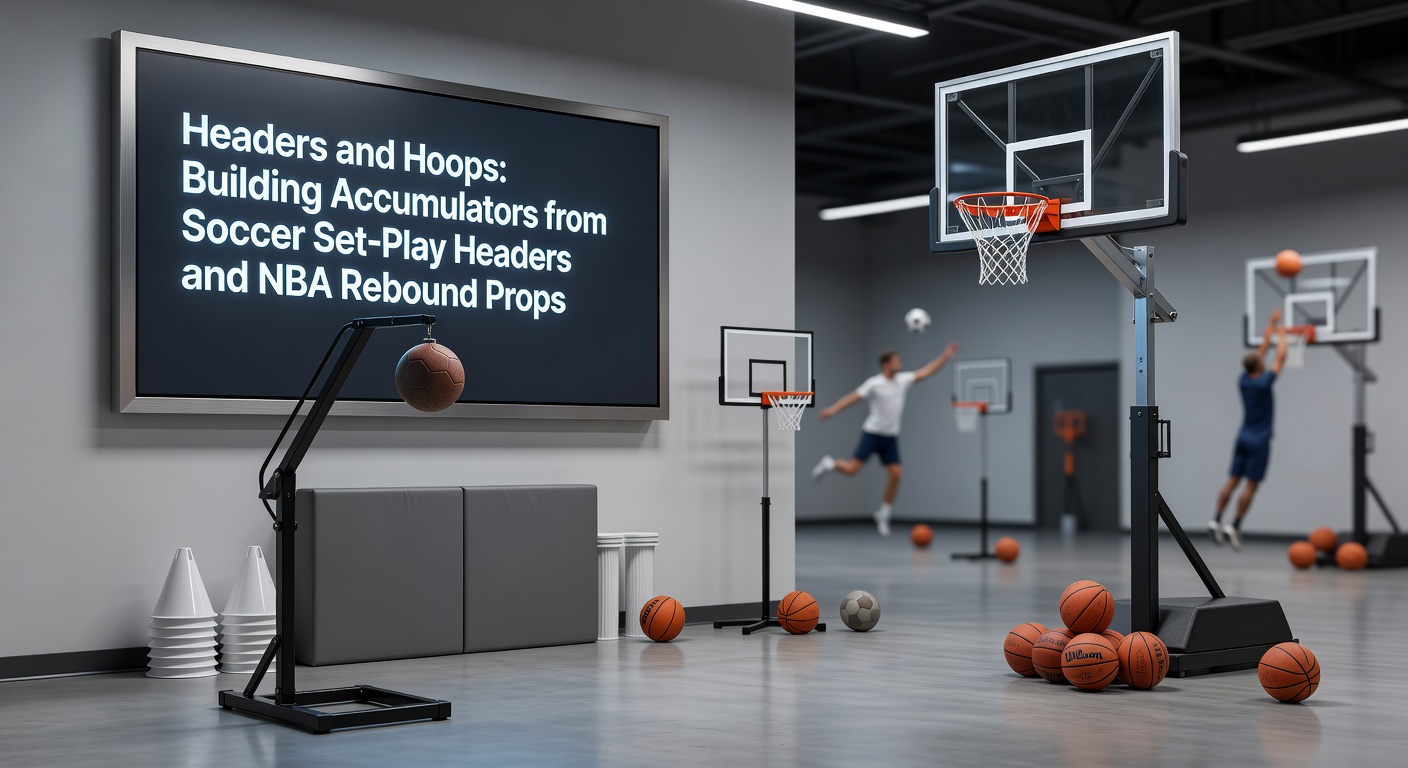 Close-up of an NBA player boxing out for a rebound alongside a soccer header celebration