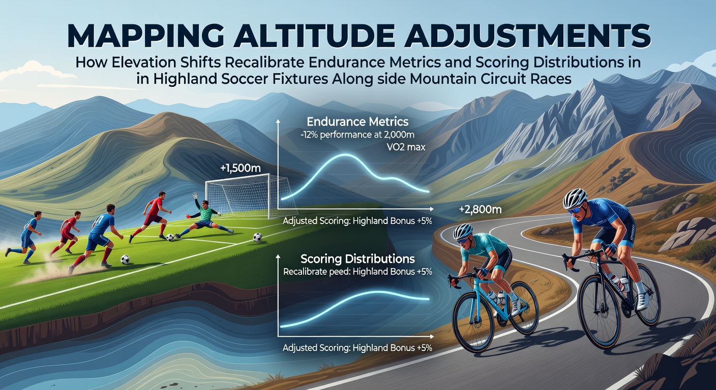 Highland soccer players navigating thin air during an endurance-heavy fixture at elevation