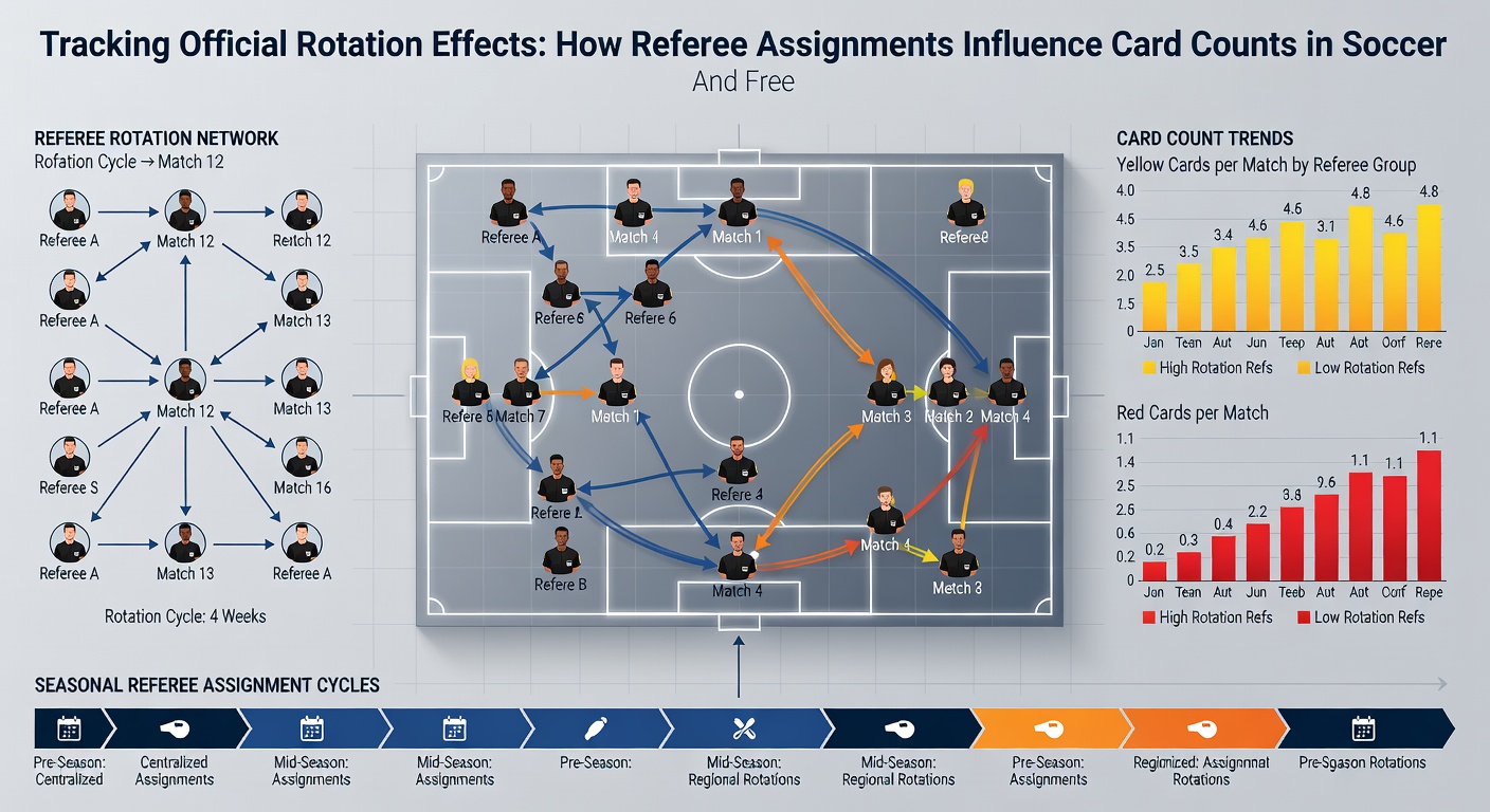 Basketball referee crews and free throw statistics correlation